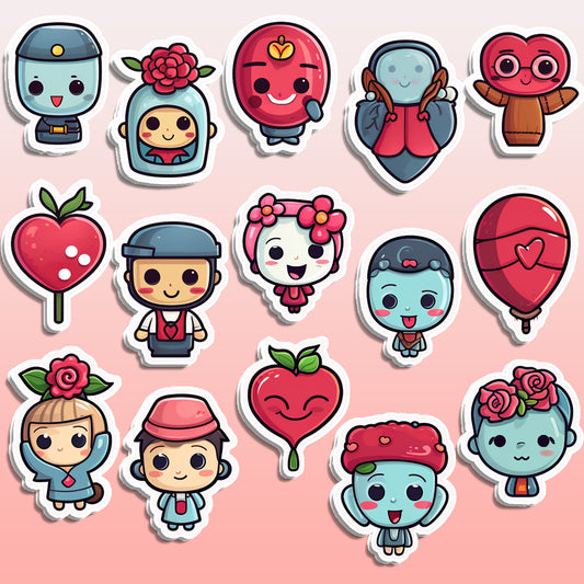 Valentines Day Stickers