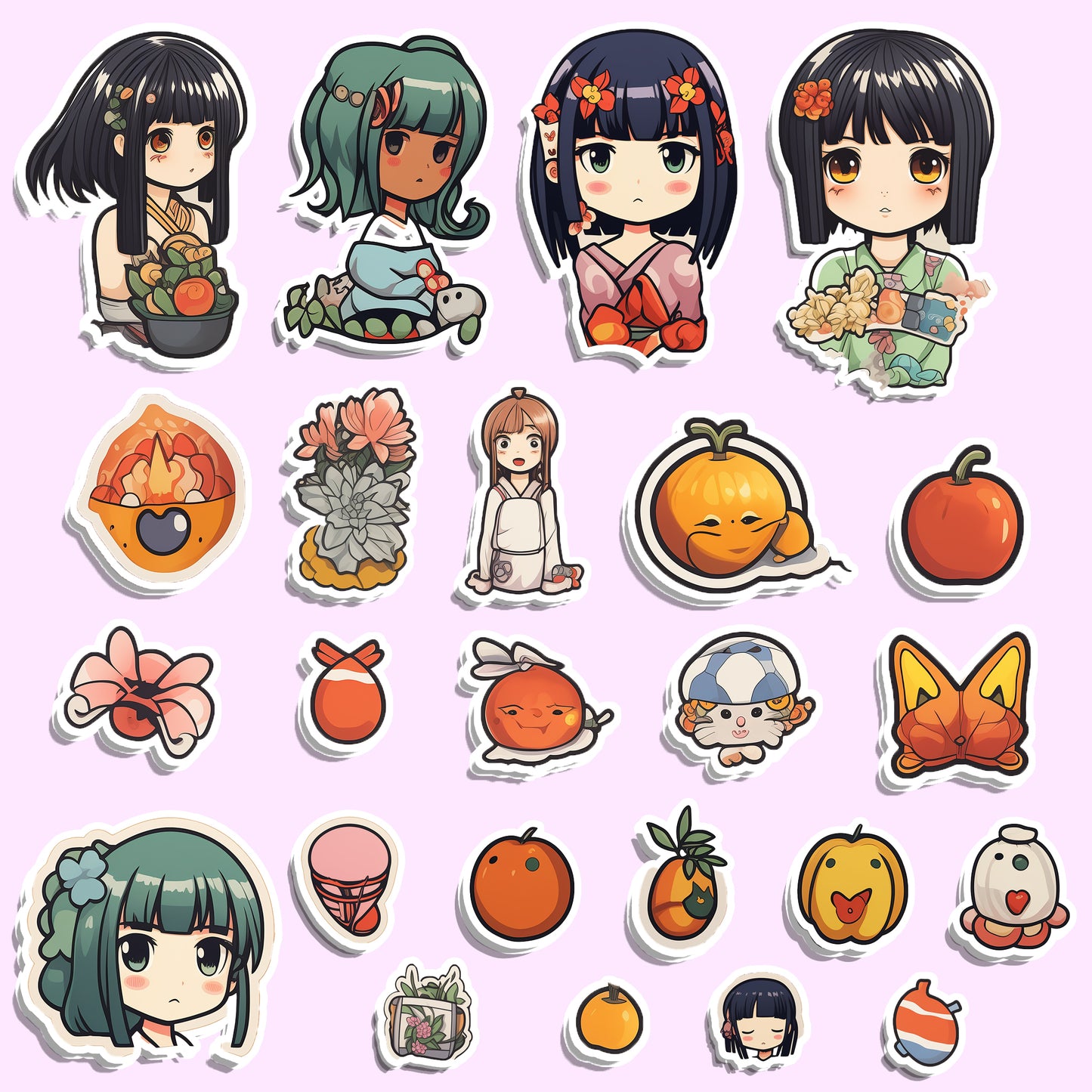 Cute Anime Stickers 