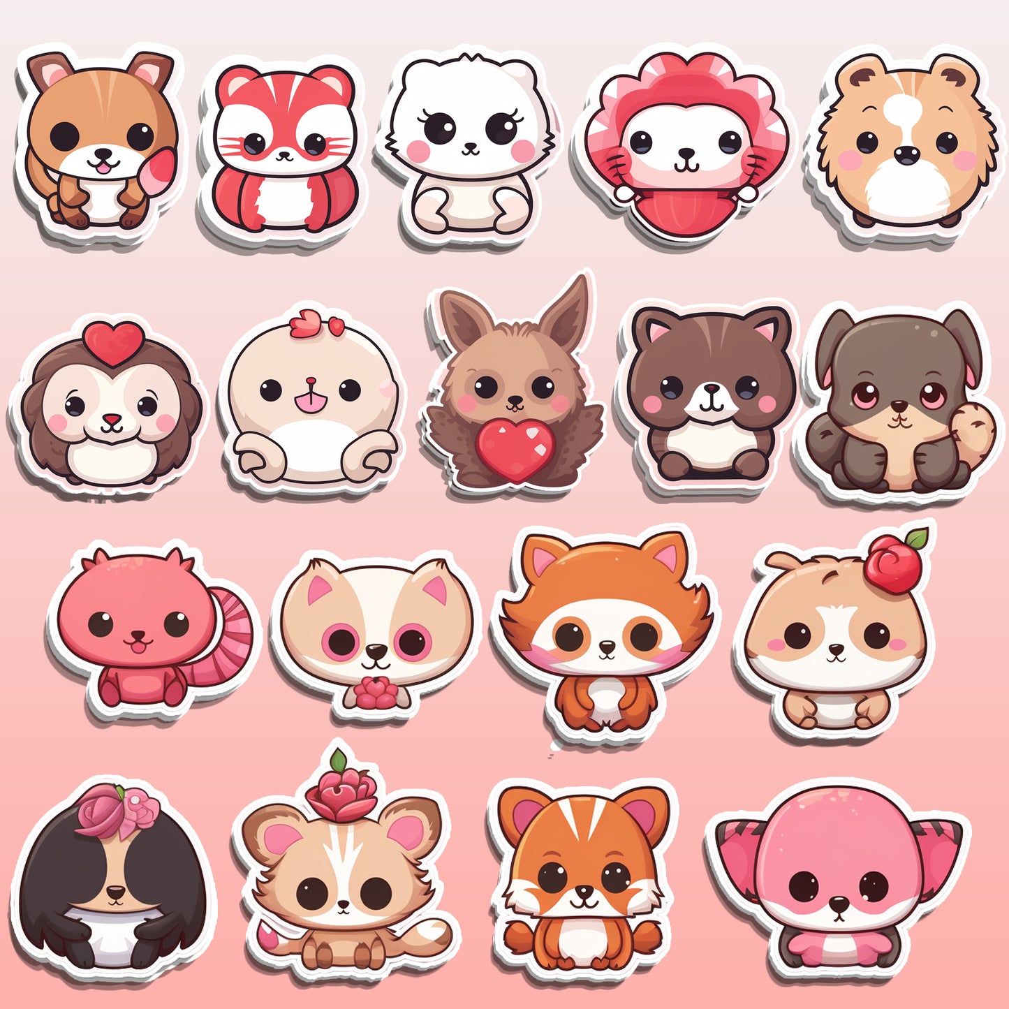 Cute Valentine Stickers