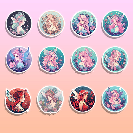 Cute Fairy Stickers 